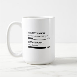 2026 Kommer Att Bli Mitt År Kaffemugg