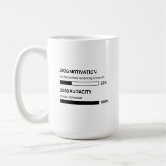 2026 Kommer Att Bli Mitt År Kaffemugg