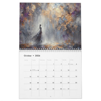 2026 Konstnärliga Intryck Kalender (Australiensisk