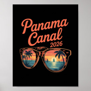 2026 Kryssning Panama Canal Familjeresa Vänner Gru Poster