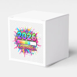 2026 Laddar... Framstegsfält Klistermärke Presentaskar