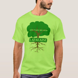 2026 LAFALAISE FAMILJ Återförening T-shirt Grön 29