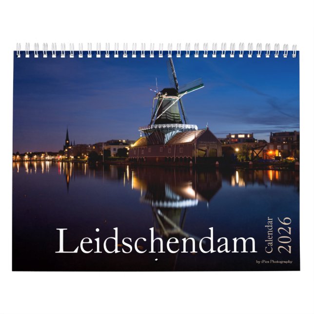 2026 Leidschendam kvarn & liggande foto Kalender (Omslag)