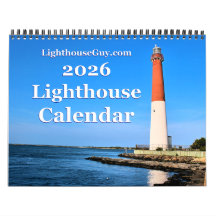 2026 LighthouseGuy.com Lighthouse Calendar