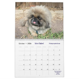 2026 Liz E.'s Pekingeser Kalender