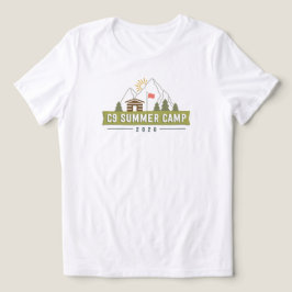 2026 Logotypskjorta - Vit, Damklippning T Shirt