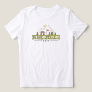 2026 Logotypskjorta - Vit, Damklippning T Shirt