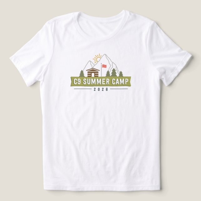 2026 Logotypskjorta - Vit, Damklippning T Shirt (Design Framsida)
