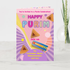 2026 Lycklig Purim-festival Inbjudan