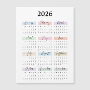2026 magnetkalender 