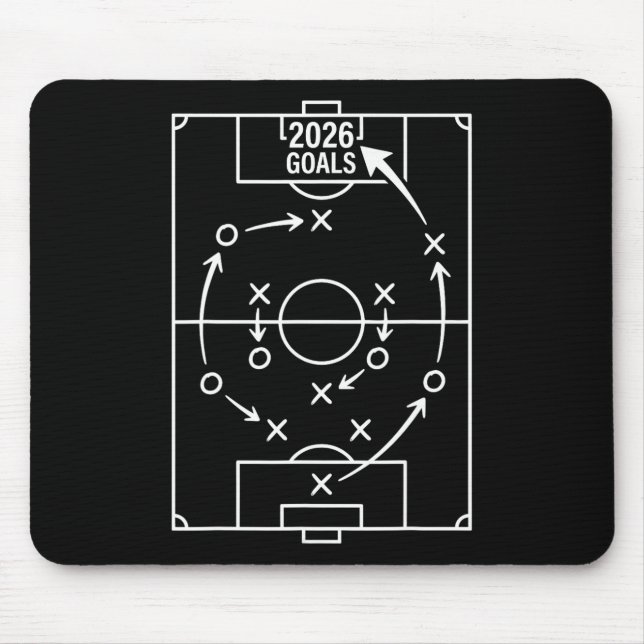2026 Mål Fotboll Strategi  Musmatta (Framsidan)