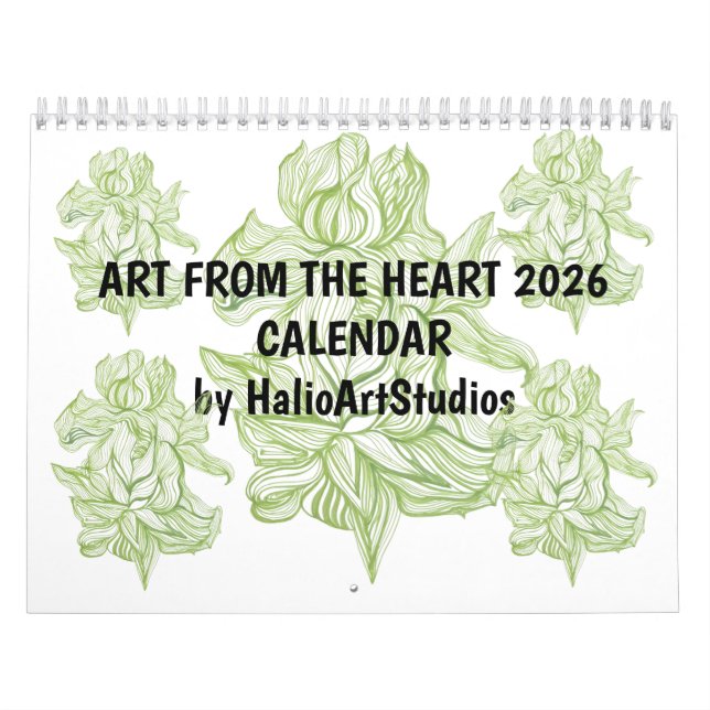 2026 Månadskalender på väggen Kalender (Omslag)