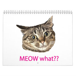 2026 MEOW what?? Calendar Kalender