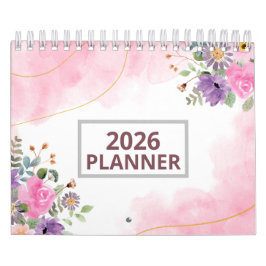 2026 Minimal planerare Kalender