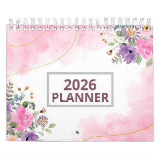 2026 Minimal planerare Kalender