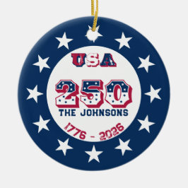2026 Minnessmycke USA Anpassningsbar Julgransprydn Julgransprydnad Keramik