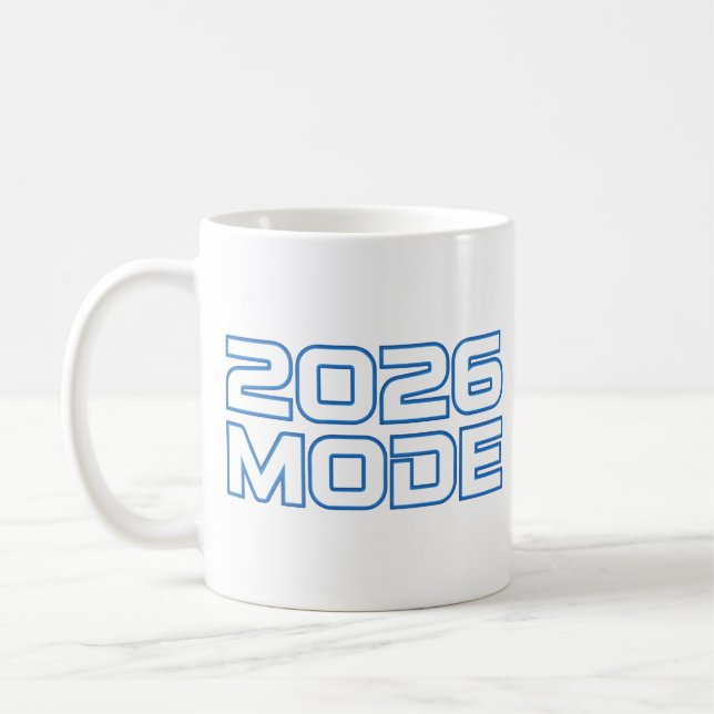 2026 Mode Futuristisk Neon Mugg (Vänster)