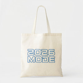 2026 Mode Futuristisk Typsnitts Totebag Tygkasse