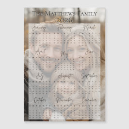 2026 Modern Helgdag Fotokalender