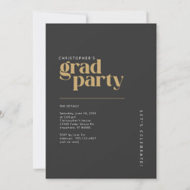 2026 Modern Kol Graderingsfest Inbjudningar
