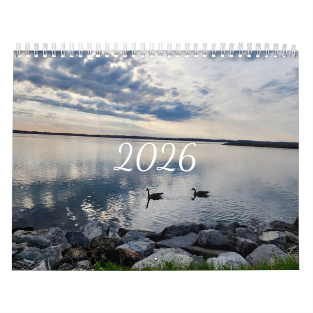 2026 (Mostly) Nature Calendar Kalender (Omslag)