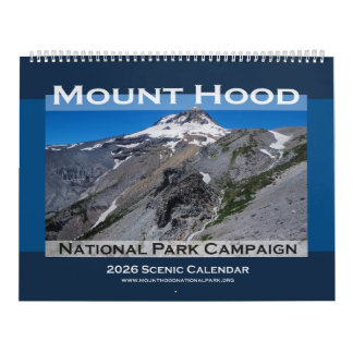 2026 Mount Hood National Park Kampanjkalender Kalender