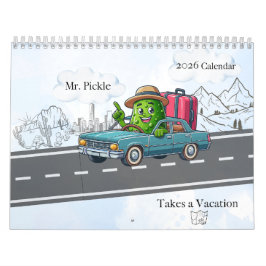 2026 Mr Pickle tar en semester  Kalender