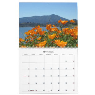 2026 Mt Tamalpais California Calendar II Kalender