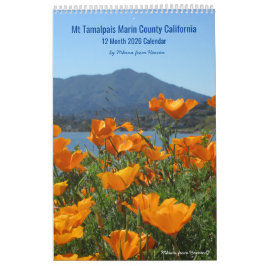 2026 Mt Tamalpais Kalifornien Kalender II 1 sida