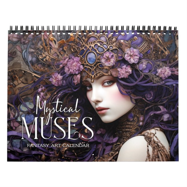 2026 Mystical Muses Fantasy Art Calendar Kalender (Omslag)