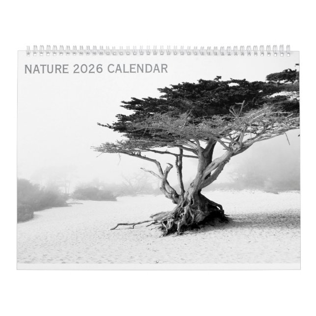 2026 Naturfotografering & konstkalender Kalender (Omslag)