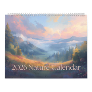 2026 Naturkalender: Ett år i naturen Kalender