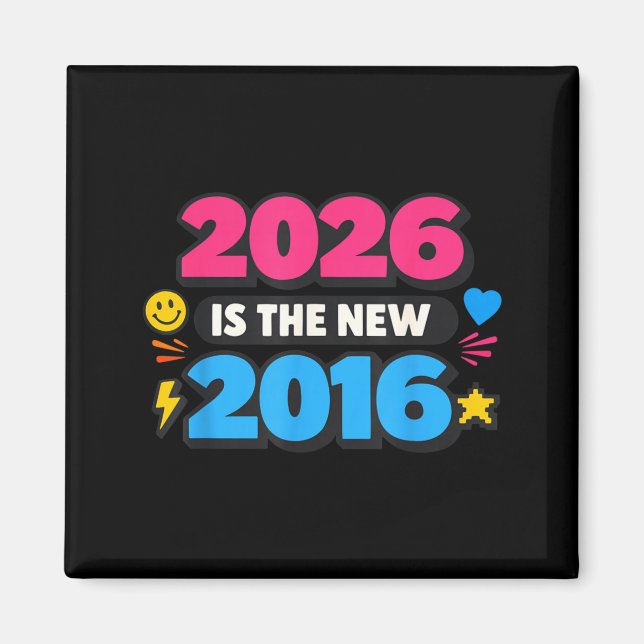 2026 New 2016 Internet Nostalgia Design Magnet (Framsidan)