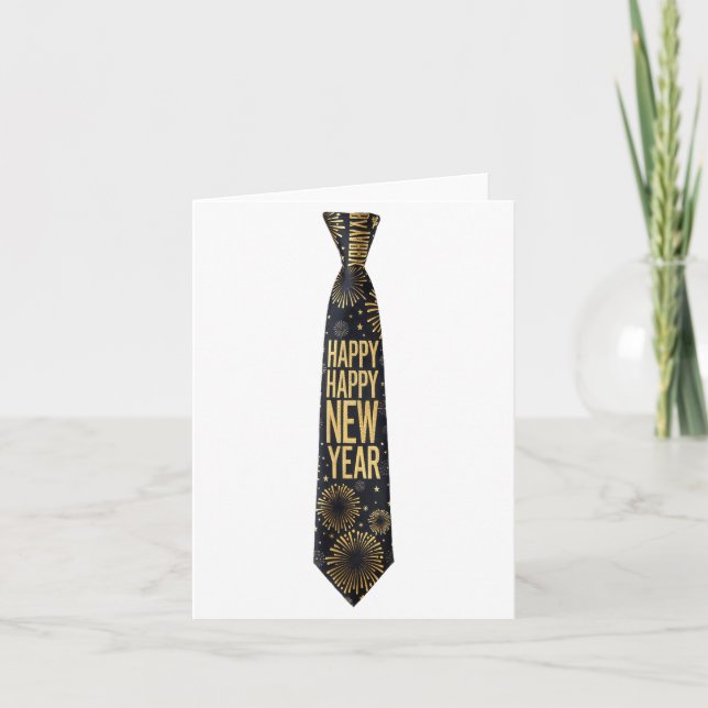 2026 New Year's Party Funny Fireworks Party New Ye Kort (Framsida)