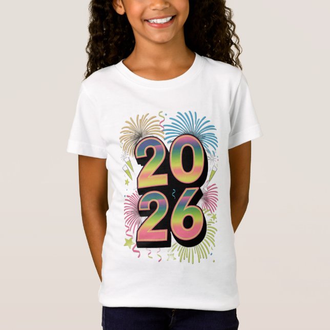 2026 New Years T Shirt (Framsida)