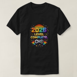 2026: Nivå Klar | Retro Spelutveckling T Shirt