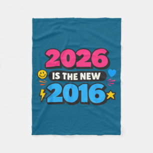 2026 Ny 2016 Internet Nostalgi Design Fleecefilt