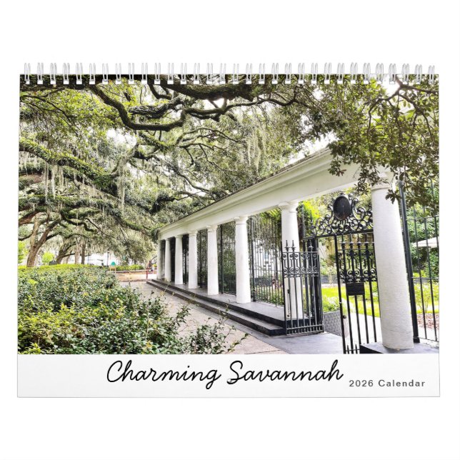 2026 Ny Charming Savannah Kalender (Omslag)