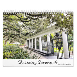 2026 Ny Charming Savannah Kalender