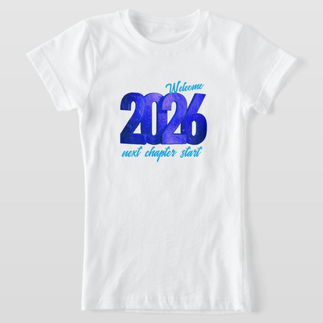 2026 NYÅR FLIKAR FIN TRÖJA TSHIRT (Laydown)