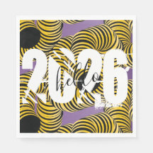 2026 Nyårs Trippy Fet Font