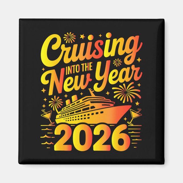 2026 Nyårsafton Kryssningsresa Julkryssning  Magnet (Framsidan)