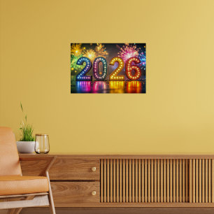 2026, Nyårsfirande, Poster