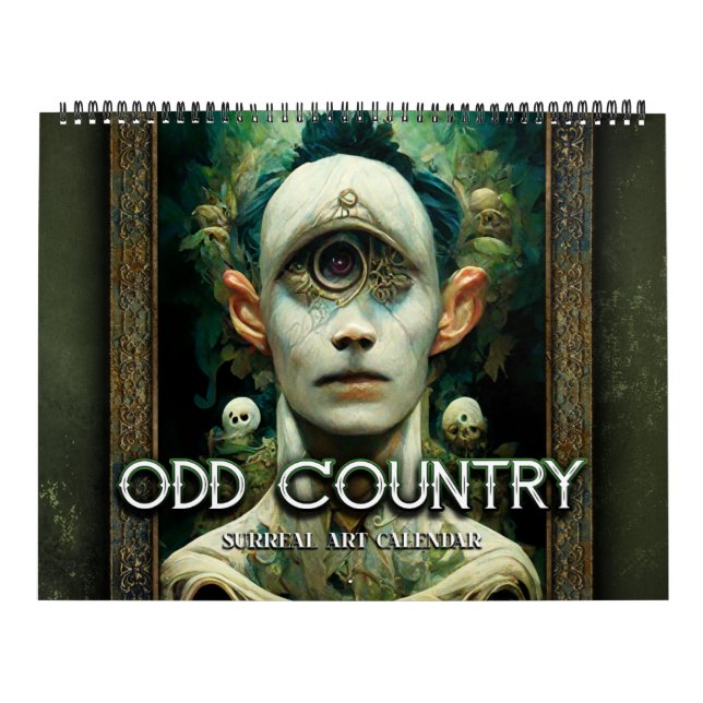 2026 Odd Land 1 Surreal Art Calendar Kalender (Omslag)
