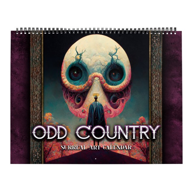 2026 Odd Land 2 Surreal Art Calendar Kalender (Omslag)