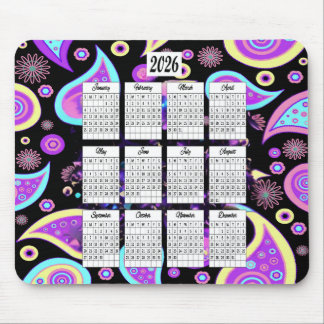 2026 Paisley-designkalender Musmatta