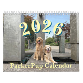 2026 ParkerPup-kalender Kalender