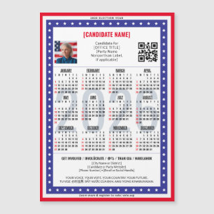 2026 Patriotisk politisk valkalender QR-kod
