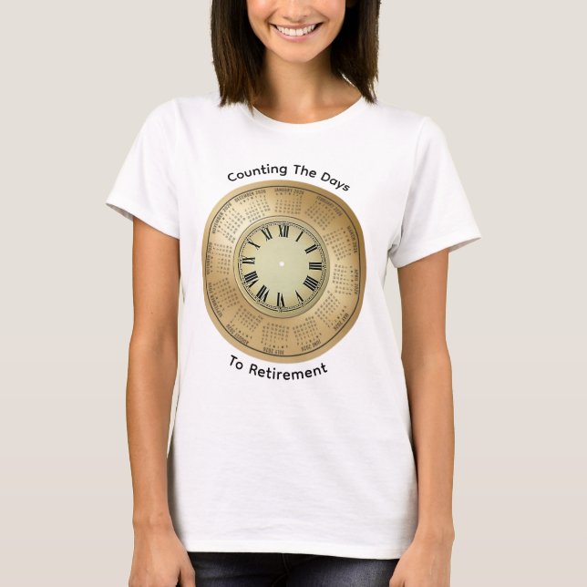 2026 Pension som räknade T-Shirt-dagarna T Shirt (Framsida)