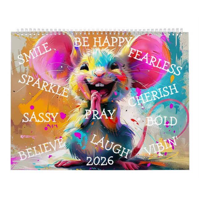 2026 Personlig Anpassningsbar Kalender (Omslag)
